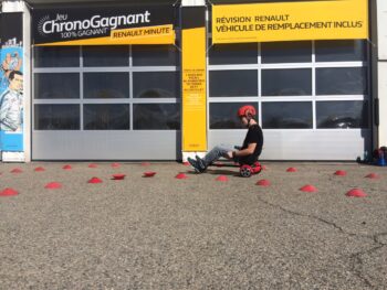 animations team building gyropodes - Circuit Hoverkart Opération Renault