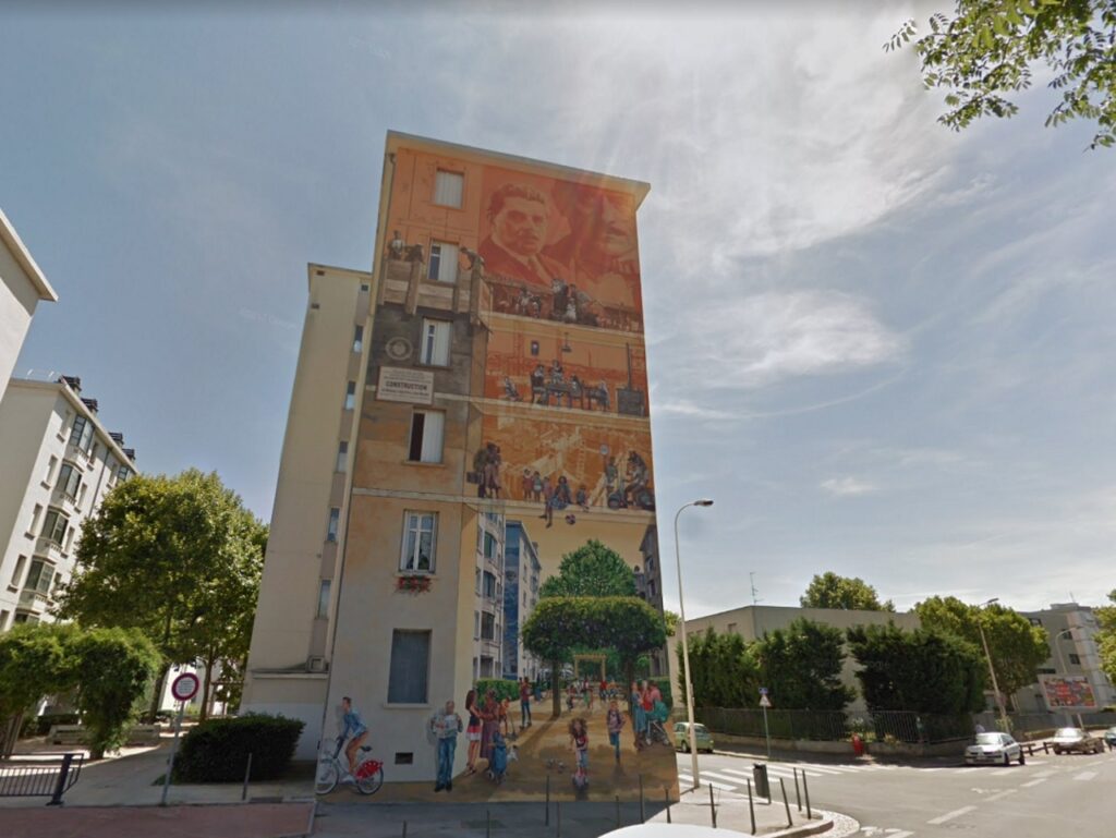 ComhiC Murs Peints Tony Garnier visite guidée Lyon