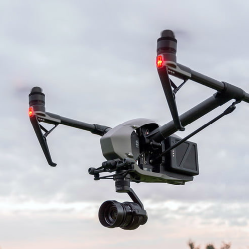 Prestation audiovisuelle avec drones