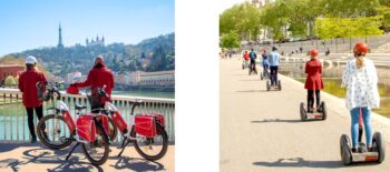 Visite à gyropode Segway et vélo électrique ComhiC Lyon tourisme durable
