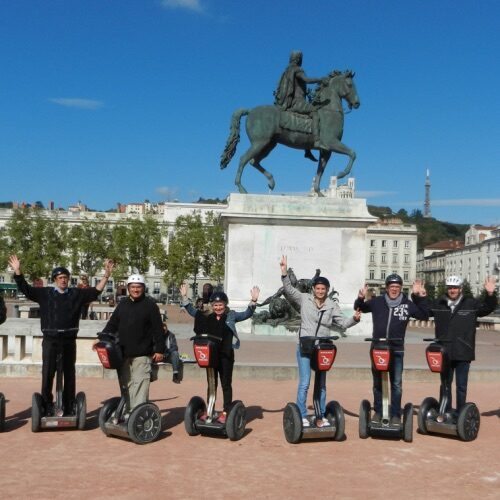 Segway Discovery Tour - 1h guided tour in Lyon - ComhiC - Bellecour square