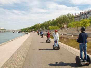 Segway Discovery Tour - 1h guided tour in Lyon - ComhiC - On the river banks - Rhône
