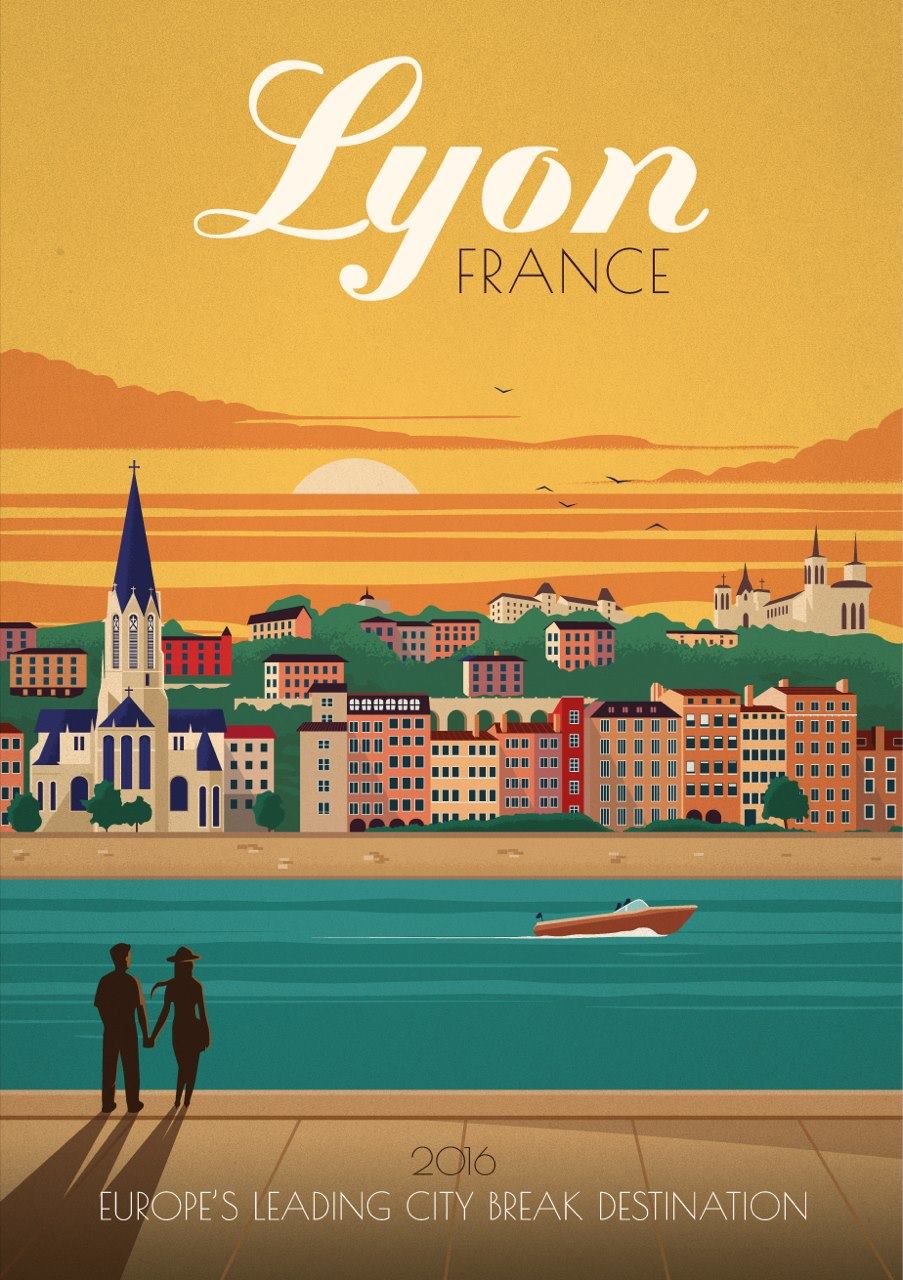 Affiche Lyon - ComhiC