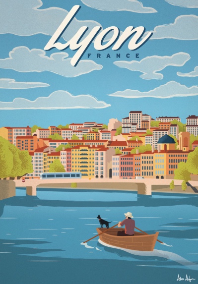 Affiche Lyon 2022 - Alex Asfour