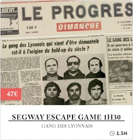 Segway Escape Game 1.5h