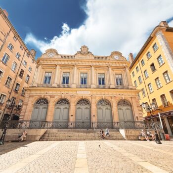 Visite guidée du Vieux-Lyon - vue place du Change